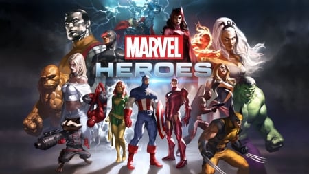 Marvel Heroes - marvel, fun, movies, tv series, entertainment