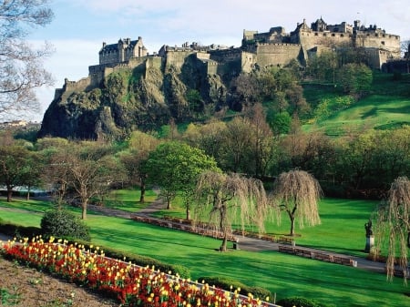 Beautiful Castle View - landscape, european, castle, beautiful