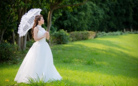 *** Beauty  *** - white, gown, people, model, female