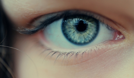 Eye - women, Eye, model, retina