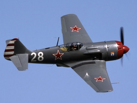 Lavochkin La-9 - red air force, soviet air force, lavochkin la 9, world war two