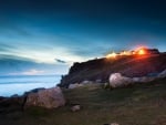 lovely hotel cornwell in canada at dusk