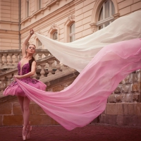 Ballerina in pink