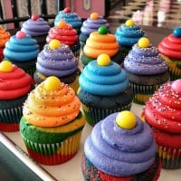 Colorful Cupcakes