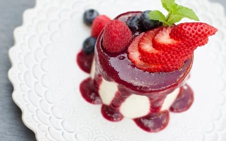 *** Yummy dessert *** - dessert, food, pudding, yummy