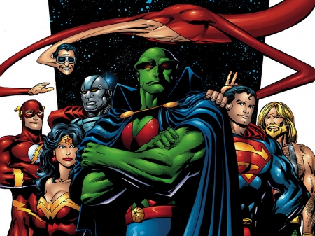 Martian-Manhunter - batman, superman, Manhunter, Martian