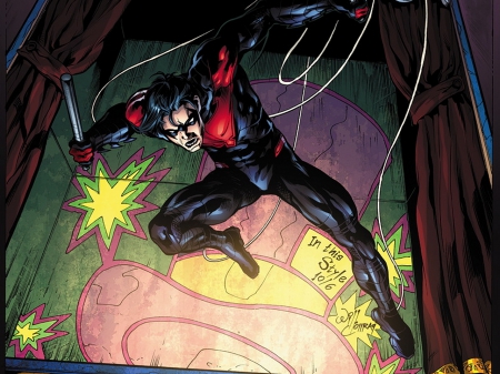 Nightwing - comic, super, nightwing, hero