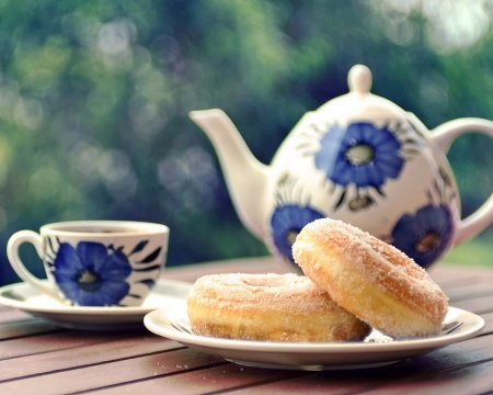 Still Life -Good Morning- - teapot, tea, still life, cup