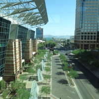 skyway between Phoenix convention centers