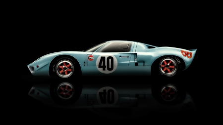 1968 ford gt40 gulf - florida, speed, auction, race