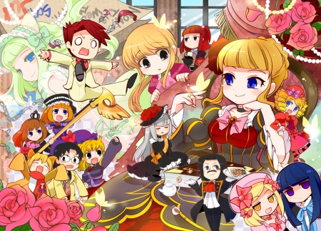 umineko_no_naku_koro_ni - girls, cuties, frends, cute