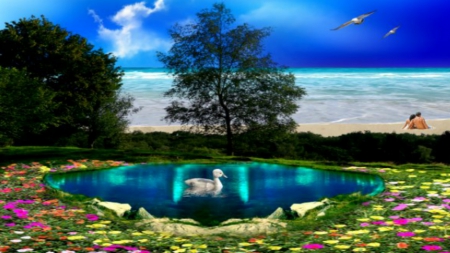 ~*~ My Paradise ~*~ - beautiful, lake, paradise, ocean, beache