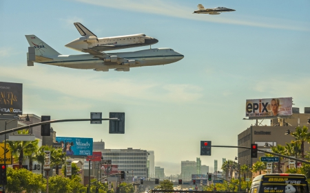 NASA - nasa, amazing, shuttle, airplane