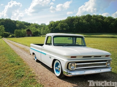 Country Musician James Otto Built This C10 to Honor His Grandpa - white, classic, gm, truck