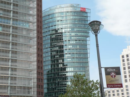 Untitled Wallpaper - 1600x1200, druffix, tower, 2008, capitol, high, cityscape, germany, quality, skyscraper, berlin, sky, building, potzdamer platz