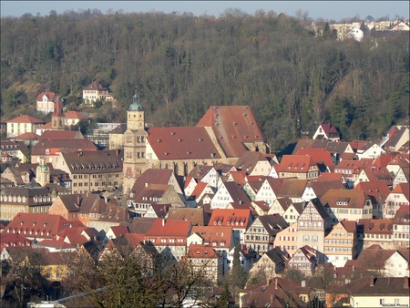 Untitled Wallpaper - germany, cities, 2008, skyline, panorama, old town, schwaebisch hall, cityscape