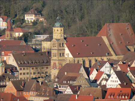 Untitled Wallpaper - 2008, druffix, cities, panorama, cityscape, skyline, schwaebisch hall, germany, old town