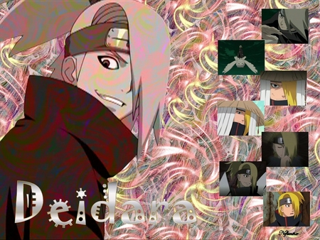 Deidara - anime deidara naruto trippy illusion