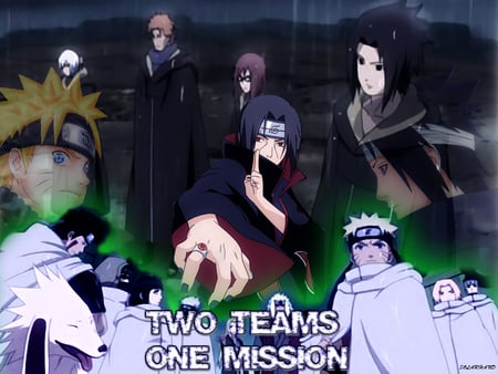 sasuke - teams, 2