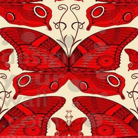 Big Red Butterflies