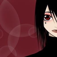 Vectorized emo Girl
