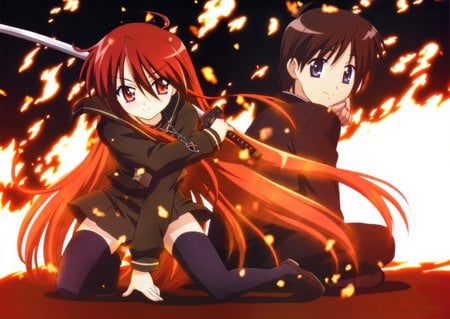 Shakugan NO Shana - yuji, shana