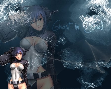 Ghost in the Shell  - girl, anime, ghost in the shell, artwork