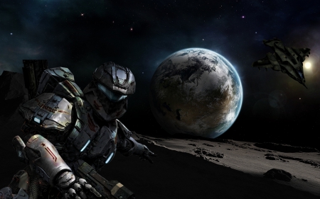 Halo - photoshop, video, game, halo