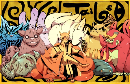 Naruto and the Tailed beasts