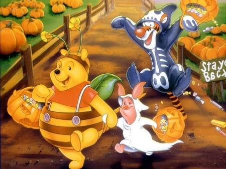 pooh halloween - bear, halloween, winnie, pooh