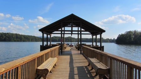 Smith Mountain Lake - smith mountain lake, lake, mountain, relax