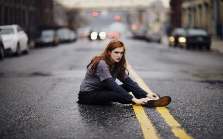 Mood - mood, red, head, women