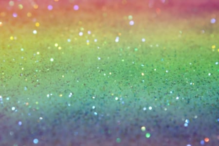 Rainbow Glitter - beauty, shine, purple, yellow, pretty, orange, green, cute, rainbow, sparkle, glow, abstract, red, blue, beautiful, sweet, textures