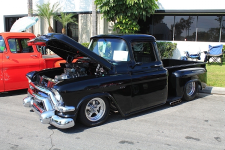 Stepside Prostreet - classic, black, gm, truck