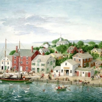 Sharlotte Joan Sternberg - Seaside village