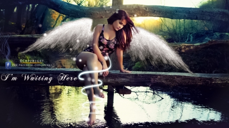 Sad Angel_Photoshop-CC_By-KarimGFX - lena, mirak, elena, karim