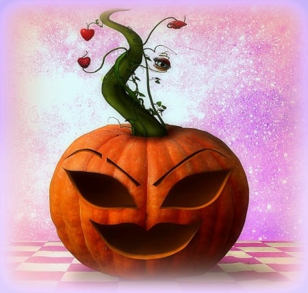 Sexiest Halloween - ghost, creative pre-made, digital art, eye, weird things people wear, holidays, lovely, pumpkin, scary, spooky, 3D art, halloween, cute, October 31st, love four seasons, hearts