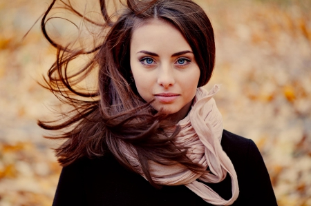 Blue Eyes - woman, model, eyes, blue