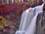 moose falls in yellowstone