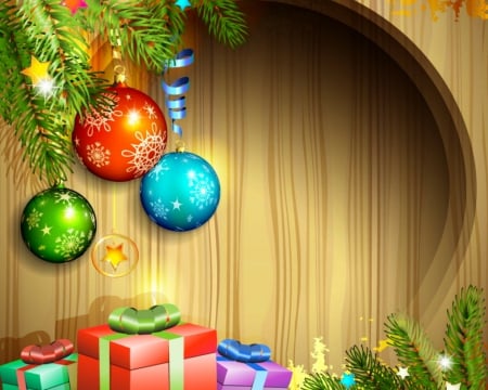 It's Christmas - christmas balls, decor, gifts, christmas