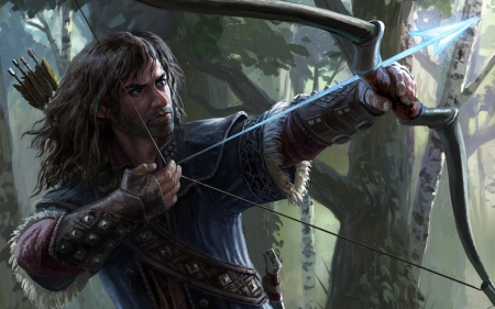 Kili - gnome, forest, game, dwarf, kili, fantasy, lord of the rings, archer