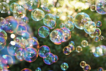 Colourful Bubbles - colours, bubbles, joy, colourful