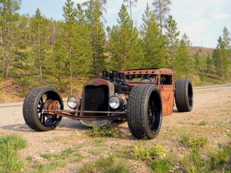 Custom Hotrod - classic, ford, chopped, hotrod