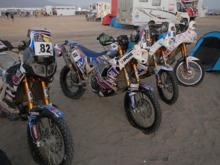 Dakar Rally Bikes - bikes, ride, rally, thrill