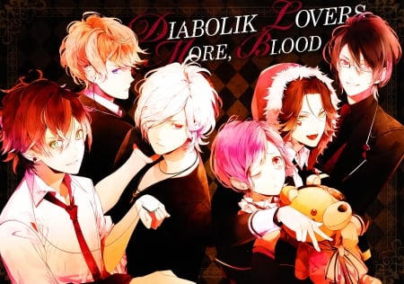 Diabolik Lovers More Blood - diabolik lovers, diabolik lovers more blood, sakamaki brothers, dialovers