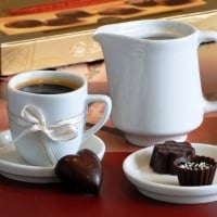 Coffee and chocolate