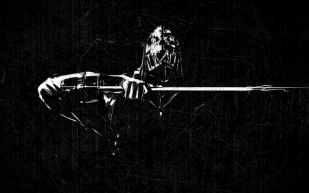 Dishonored - sword, game, dishonored, dark