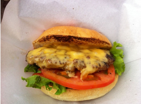 kobe beef cheeseburger - burger, fun, yummy, entertainment, foods