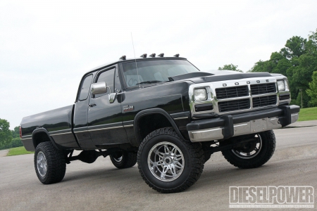 An Ultra-Clean Dodge - Diesel, Truck, Black, Mopar