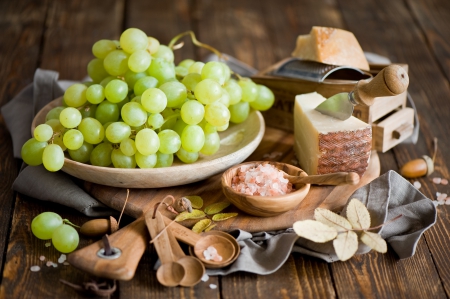 *** Grapes *** - delight, delicious, food, cheece